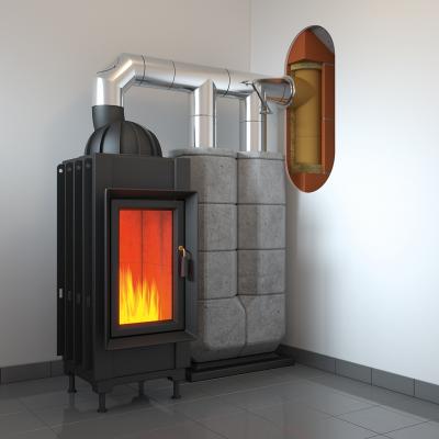 System kominowy do kominków i pieców akumulacyjnych